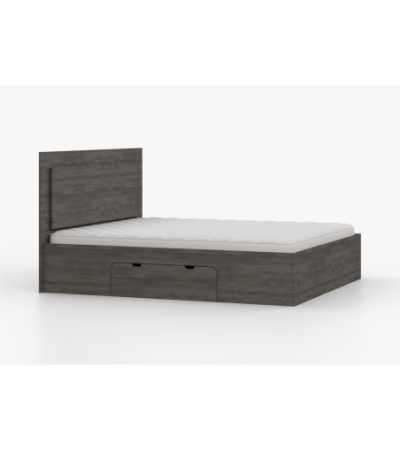 Lit 160x200 Themis Pin noir