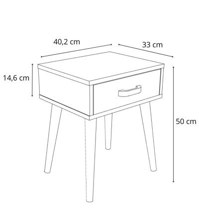 Table de chevet - Luna