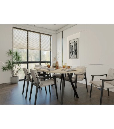 Table extensible Leon 90/180 cm