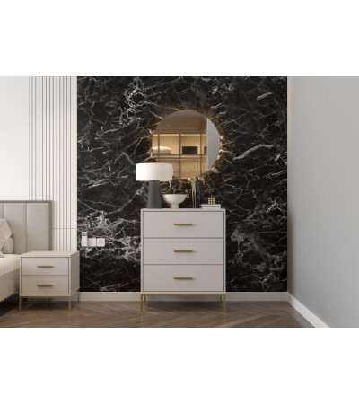 Miroir en cristal avec éclairage LED