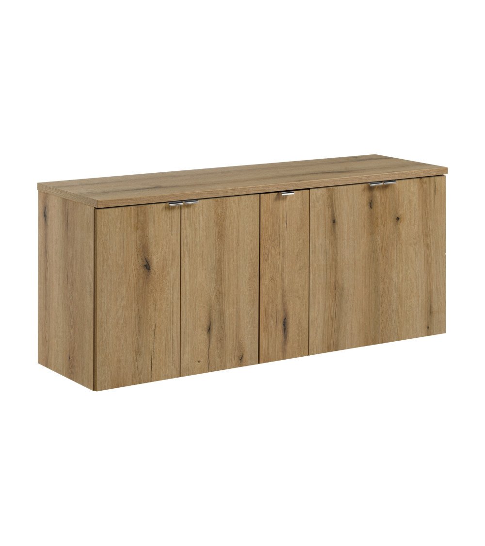 Ensemble meubles Alméa avec plan - Chêne Coast Evoke - 140 cm