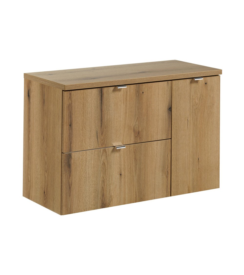 Ensemble meubles Alméa avec plan - Chêne Coast Evoke - 90 cm