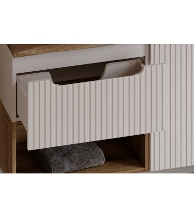 Ensemble meubles Alméa avec plan Cachemire Mat - 1 tiroir