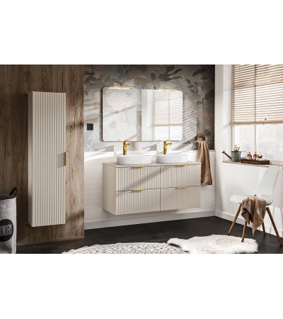 Plan de toilette Caléa - Cachemire Mat