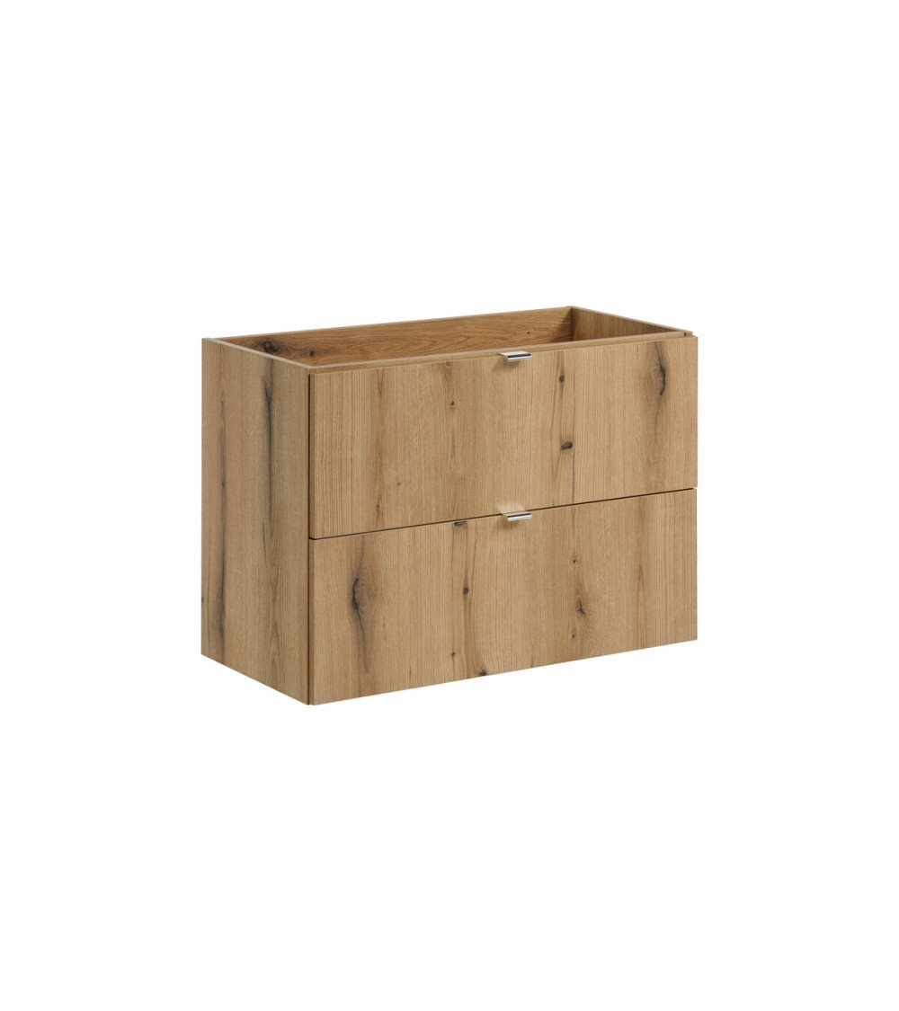 Ensemble meubles Alméa 80 cm avec plan et colonne - 2 portes