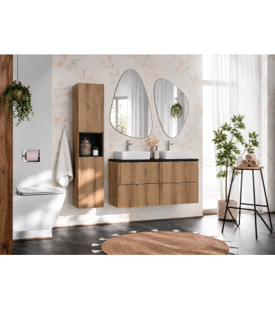 Plan de toilette Alméa - Noir Mat
