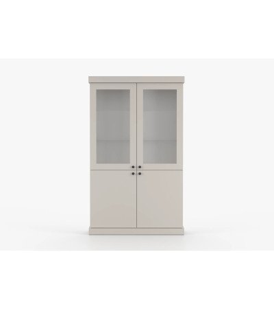 Vitrine 4D Célyndra cachemire 123 cm