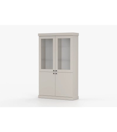 Vitrine 4D Célyndra cachemire 123 cm